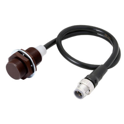 Omron E2EW-QX10B1T18-M1TJ 0.3M inductieve sensor