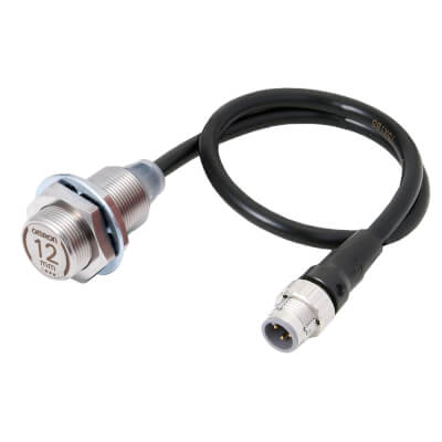 Omron E2EW-X12C118-M1TJ 0.3M inductieve sensor