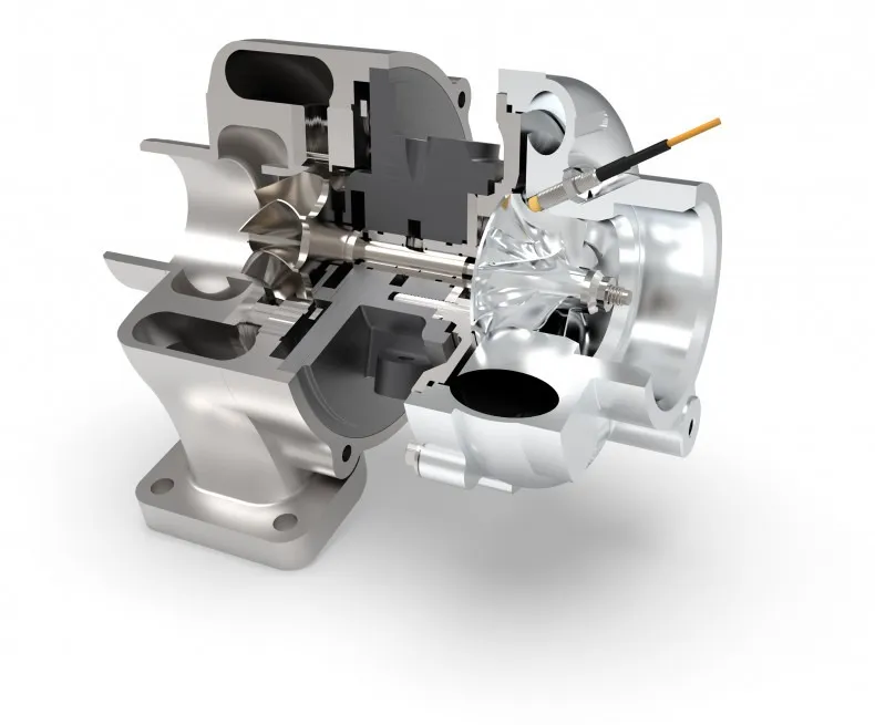 AX-turbo Series, speed measuring on turbo vanes