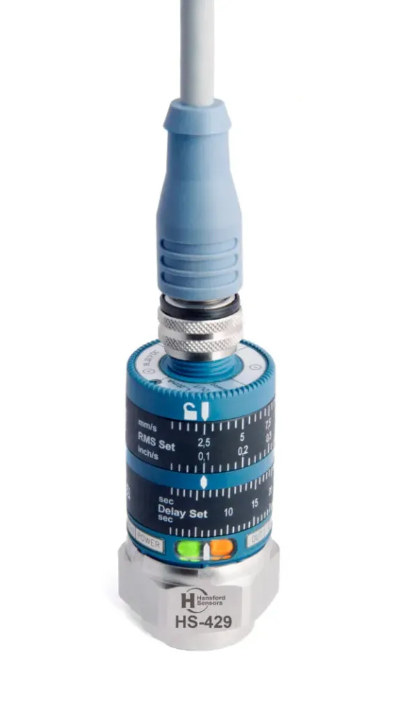 [TRI-0005] Hansford Sensors HS-429 vibration trip met 4–20 mA