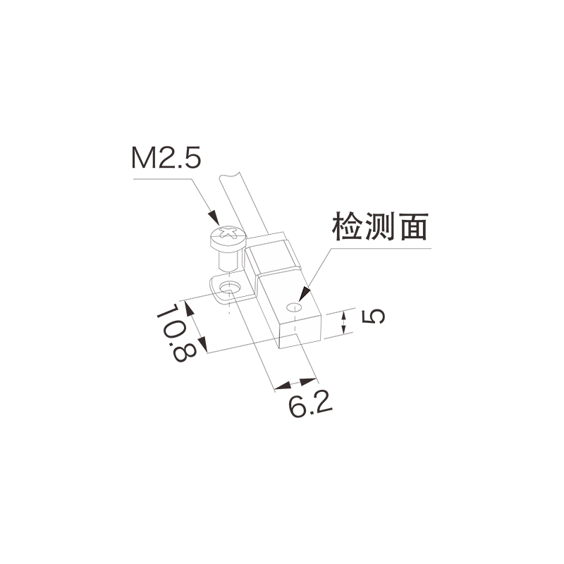Akusense HP3-1 magnetische sensor