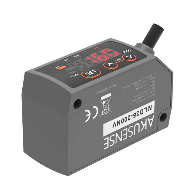 [SEN-1473] Akusense MLD25-100PV laser sensors