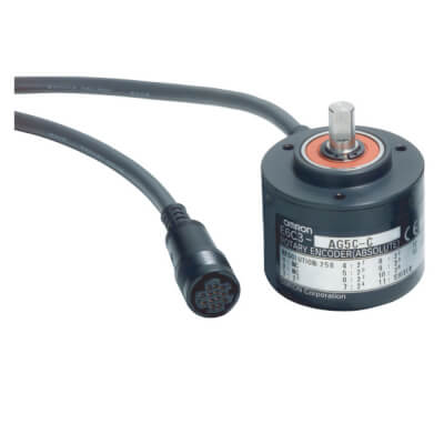 [ENC-0165] Omron E6C3-AG5C-C-360P-R-2M absolute encoder